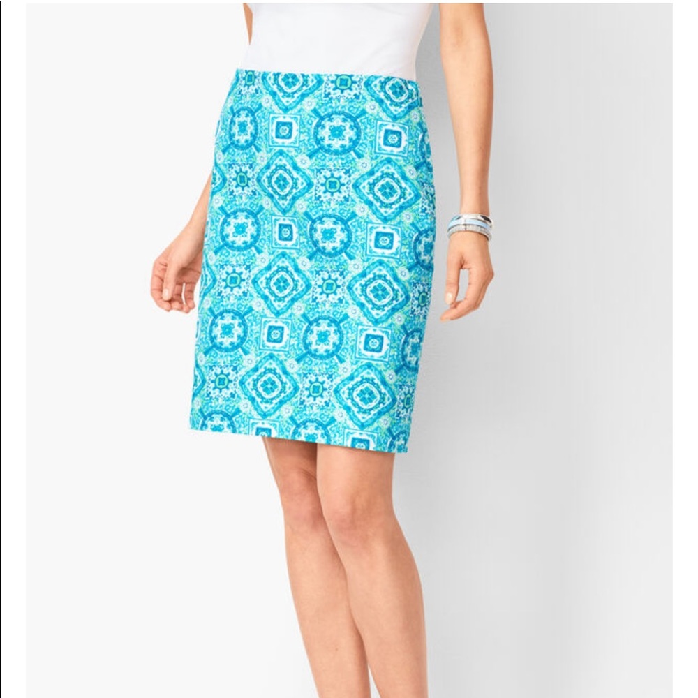 ❤️NWT Talbots Canvas A-line Skirt